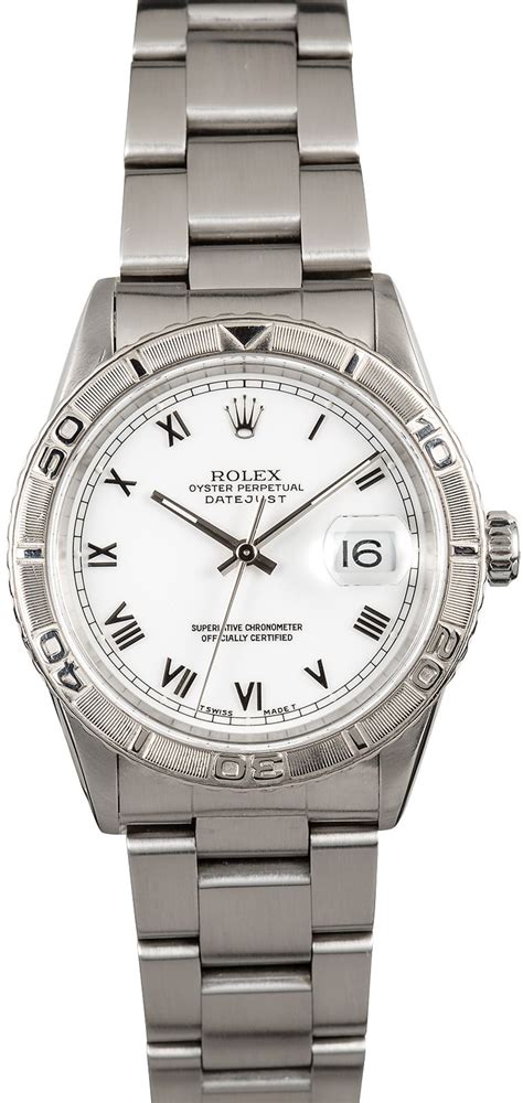 rolex 16264 g diamanti|Rolex Datejust 16264 Turn.